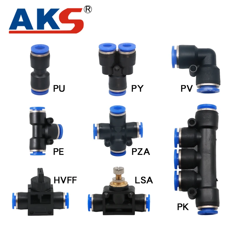Пневматический соединитель для труб сжатого воздуха быстроразъемный