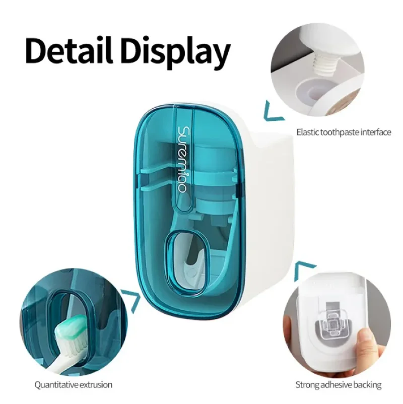 1 шт. автоматический держатель для зубной щётки