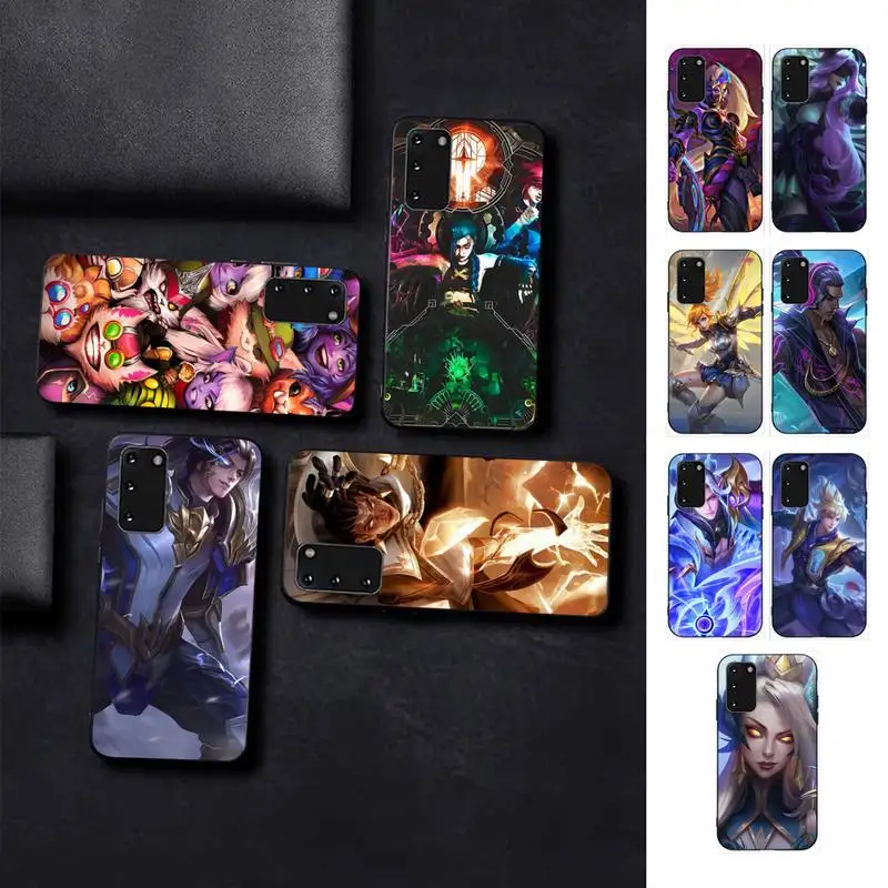 

L-League of L-Legends Phone Case For Samsung S 9 10 20 21 22 23 30 23plus lite Ultra FE S10lite Fundas