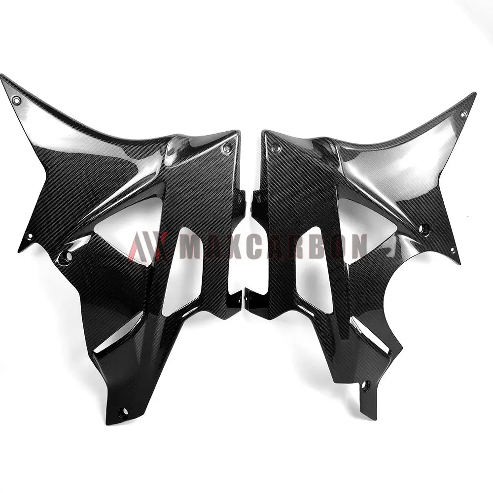 

Maxcarbon для BMW S1000RR 2009-2014, сковородки для живота (L + R), глянцевые из углеродного волокна