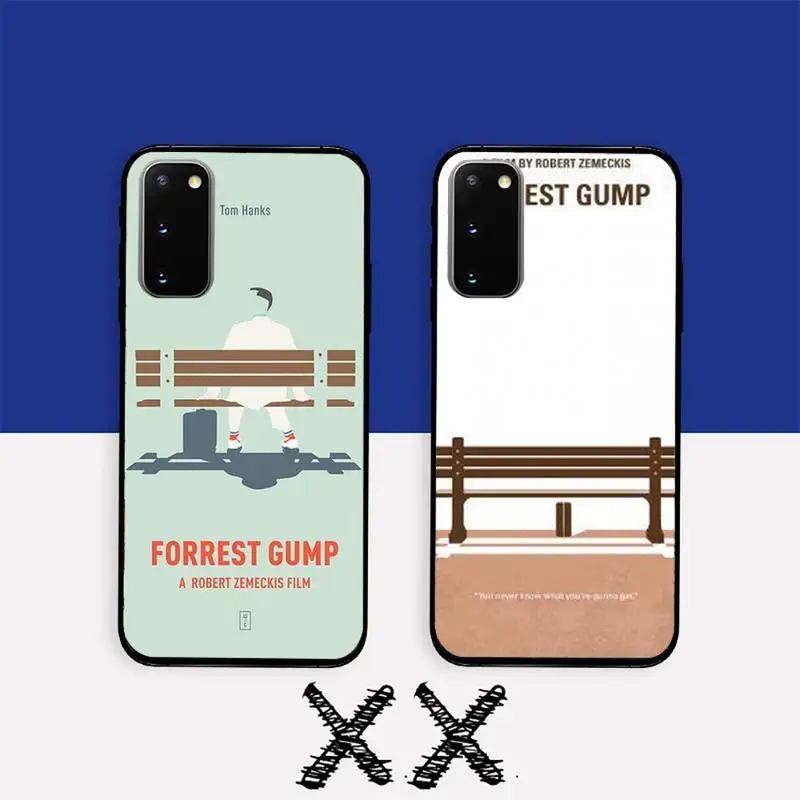 

Movie Forrest Gump Phone Case For Samsung Note 8 9 10 20 Case For Note10Pro 10lite 20ultra M20 M31 Funda Case