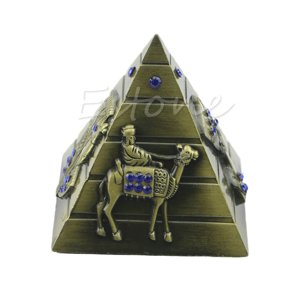 

Egyptian Pharaoh Decorative Pharaoh Avatar for Camel Metal Pyramids Ornament Ant