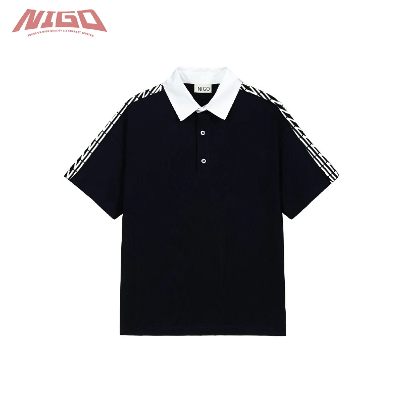 

Рубашка-поло с коротким рукавом для детей 3-14 лет # nigo32989