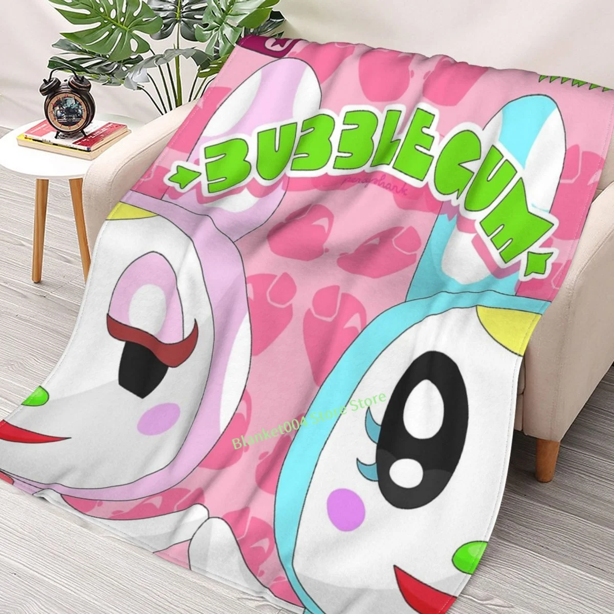 

Bubblegum K.K. But It's Wrong Throw Blanket 3D printed sofa bedroom decorative blanket children adult Christmas gift