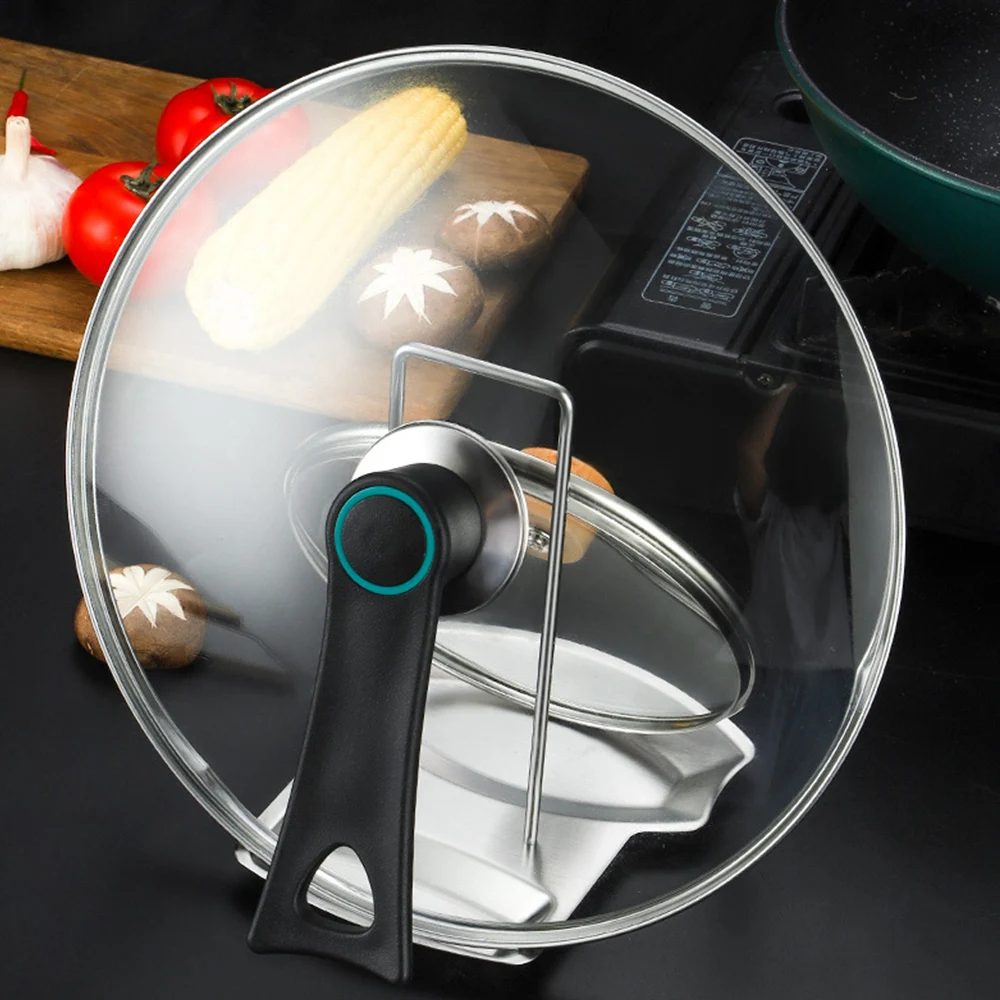 Съемная полка для крышек кастрюль из нержавеющей стали