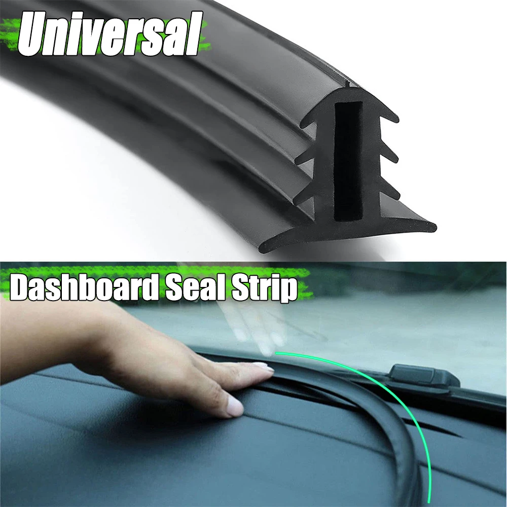 

Car Sticker Dashboard Sealing Strip Noise Sound Insulation Rubber Strips Leakproof Weatherstrip Auto Anti Leak Strip Accessories