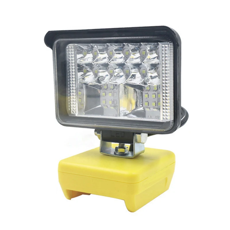 

LED Work Light Portable Spotlight Flashlight for DEWALT 20V 18V Li-ion Battery DCB183 DCB206 For Dewalt 3/4/5/8 Inch Tool Lamp