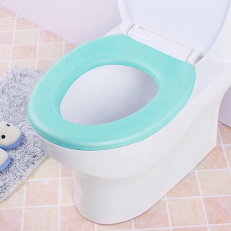 

Universal Toilet Seat Thickened Mat Soft Warm Washable For Home Decor Closestool Mat Waterproof EVA Seat Toilet Case Accessory