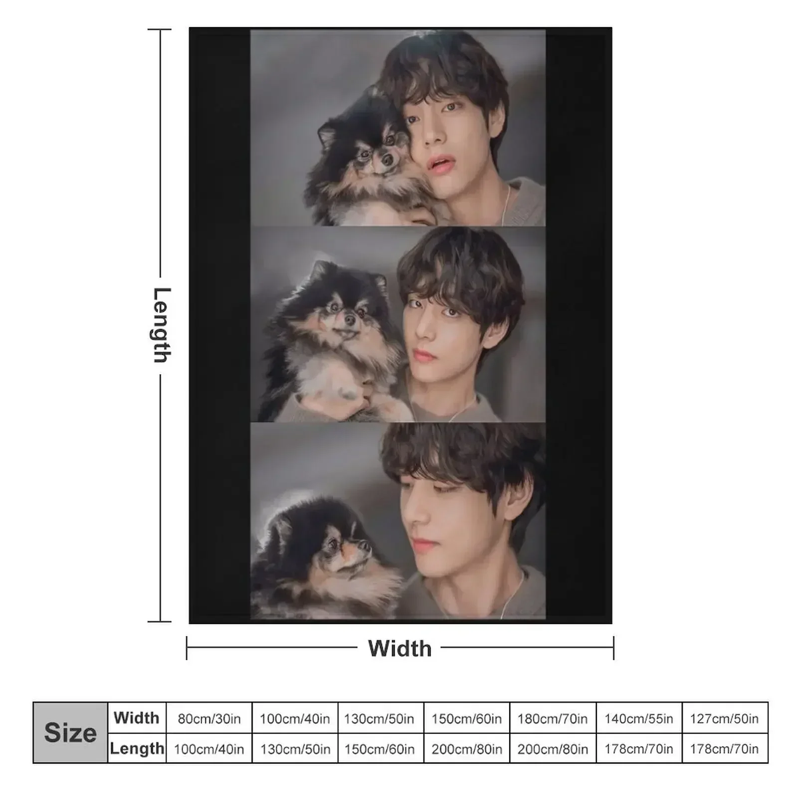 Фото Одеяло Yeontan самое мягкое милое большое роскошное одеяло St №2