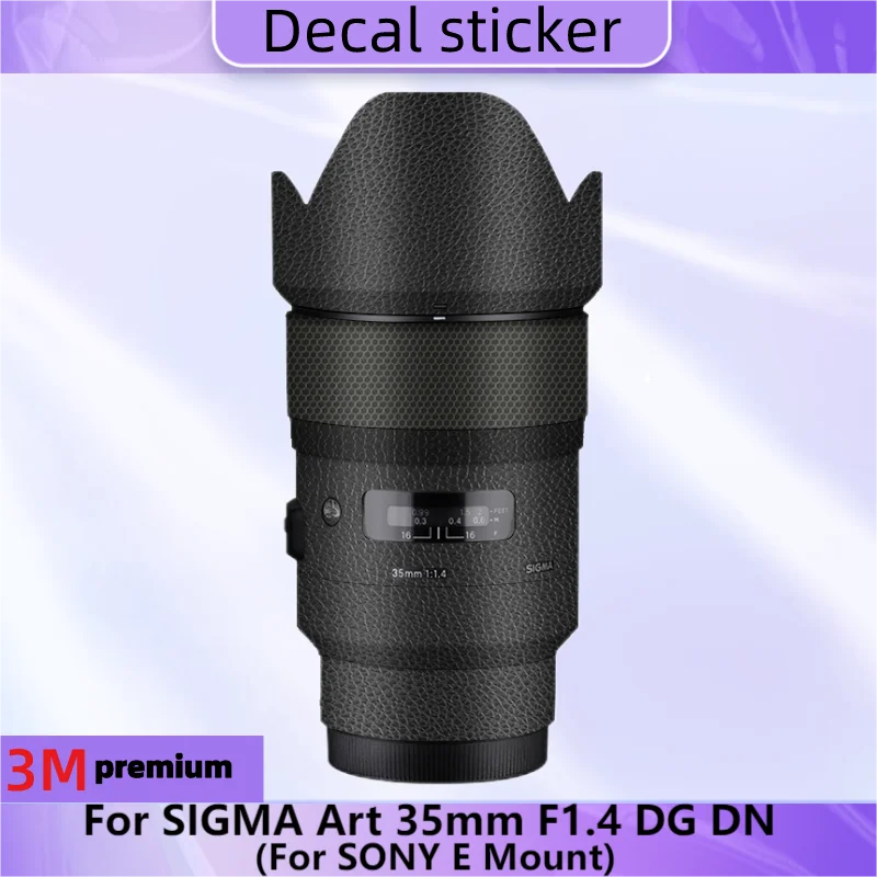 Для SIGMA Art 35 мм F1.4 DG DN для SONY E Mount наклейка на объектив защитная кожу пленка от