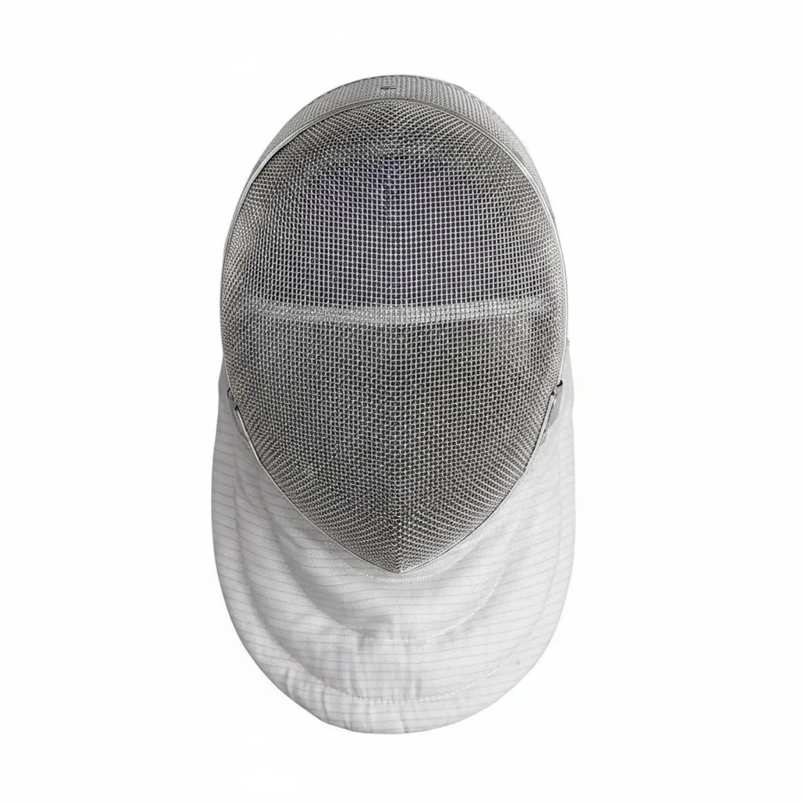 Фото Маска для фехтования с усиленной рамой, металлическая сетка, заклепочная отделка для тренировок №2