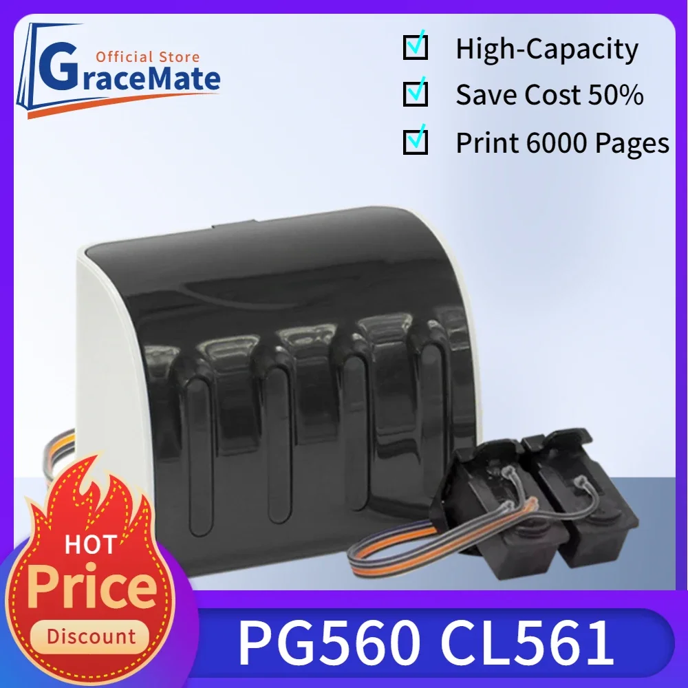 Совместимый картридж PG560 CL561 для Canon PG-560 Ink System Pixma TS5350 TS7450 TS5351 TS5352 TS5353 TS7451