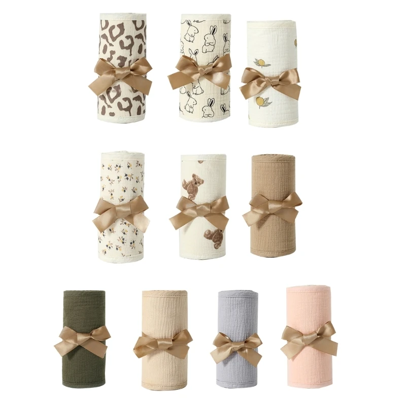 

Wrapped Rail Cover Thicken Crib Rail Guard Baby Crib Rail Cover Protector Set