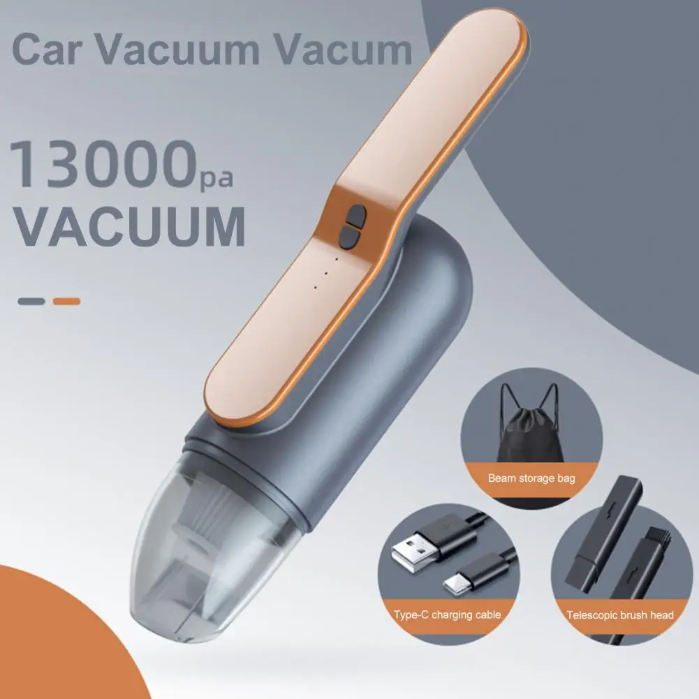 

Wireless Car Vacuum Cleaner 13000PA120W High Power Car Hoover USB Rechargeable Handheld Vacuum Cleaner Home Cleaning Tools