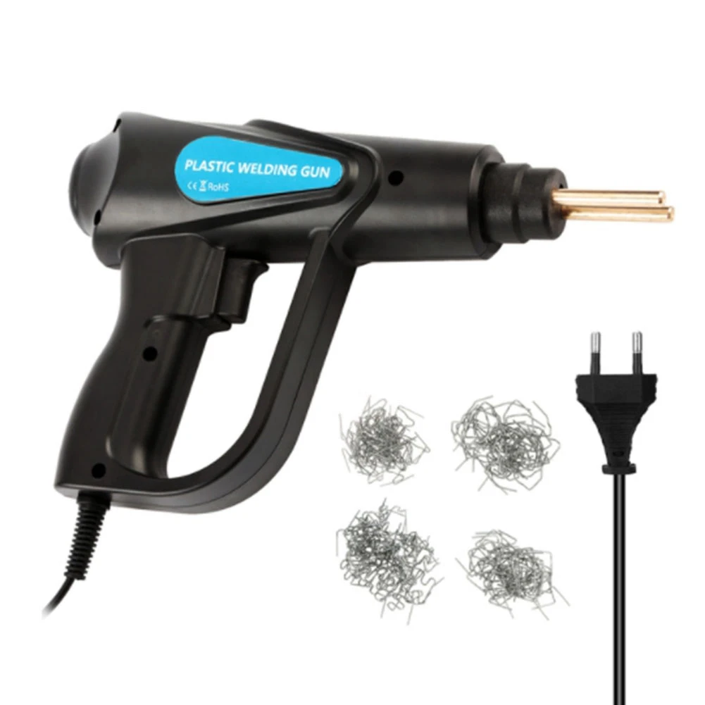 

70 Вт горячий степлер, пластиковый сварочный аппарат, комплект для ремонта автомобильного бампера, 4 типа скоб, сварочный ремонтный аппарат, ...