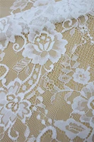 1 5 meters width soft eyelash floral lace wedding dress fabric chantilly lace french trim bridal veil lace lingerie lace