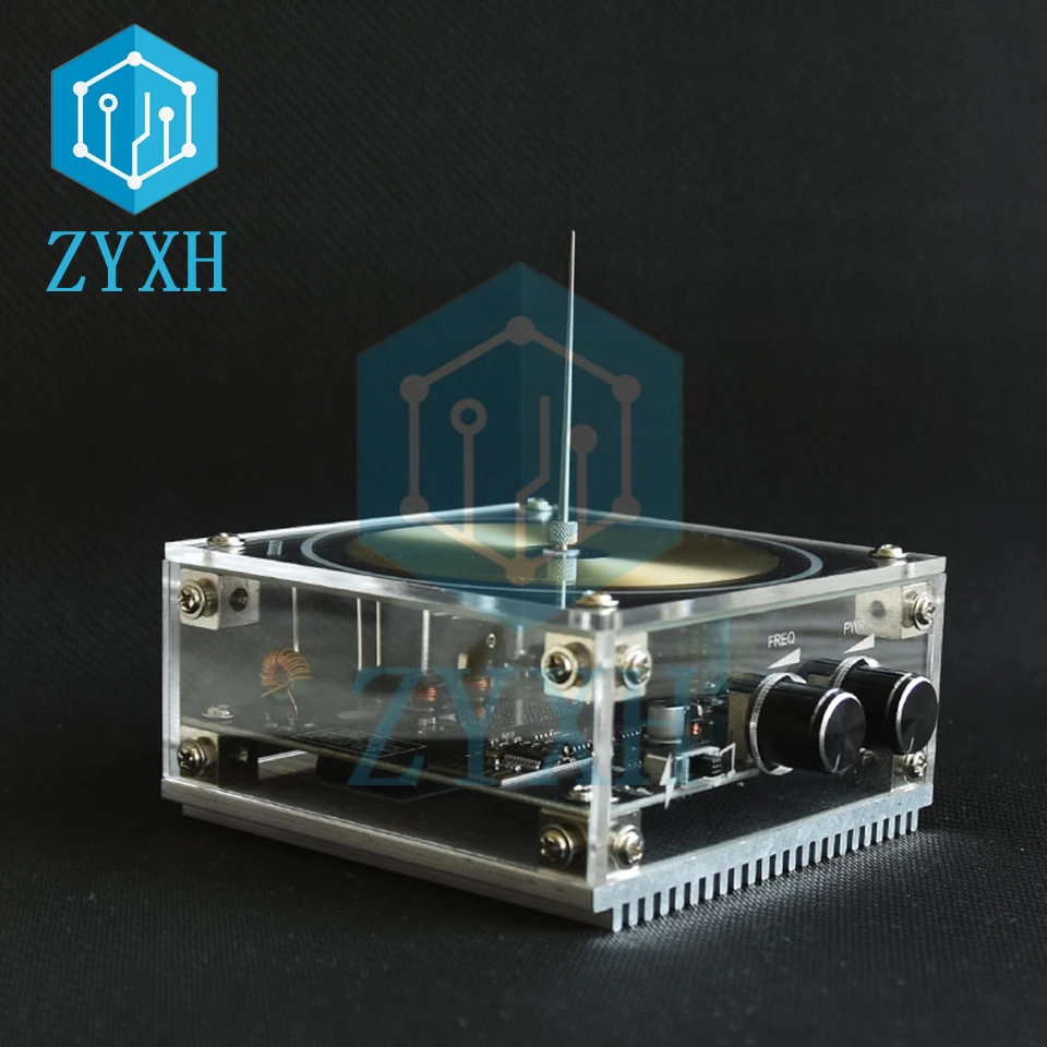 Mini Bluetooth-compatible Music Tesla Coil High Power Voltage Pulse Electric Arc Generator Handheld Tesla Coil Free Shipping