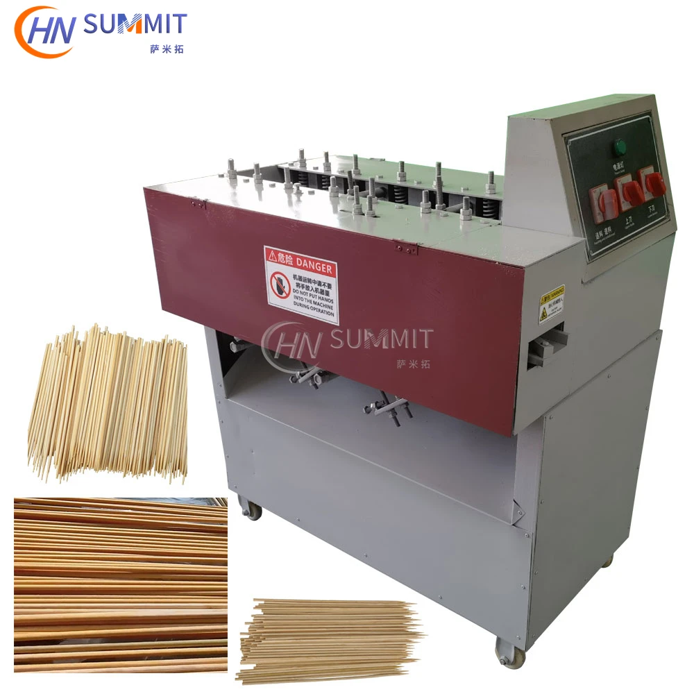 

Bamboo Wire Forming Machine Toothpick Machine BBQ Kebab Bamboo Stick Sharpening Equipment for Sale High Efficiency