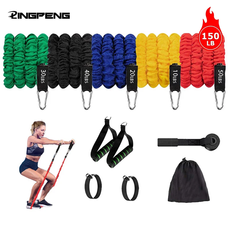 

Эластичные ленты, 5 дюймов, эластичные ленты для упражнений дома, для тренировки мышц, физиотерапия, форма тела