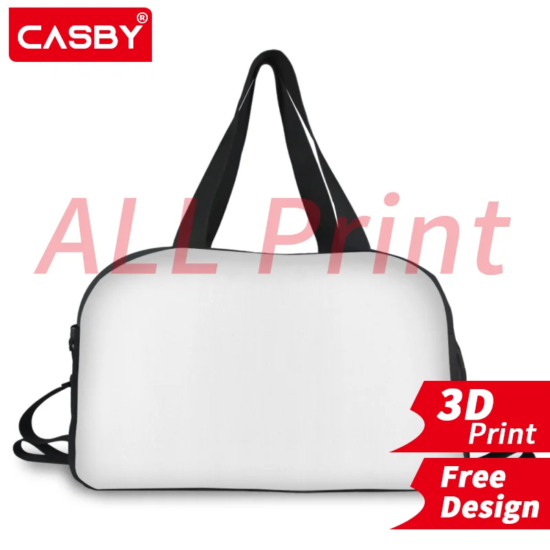 

Women Handbag New Luggage Bags Men's Travel Bag Casual Ladies Shoulder Bag 3D Print Custom Logo All Print Design DIY Free Design