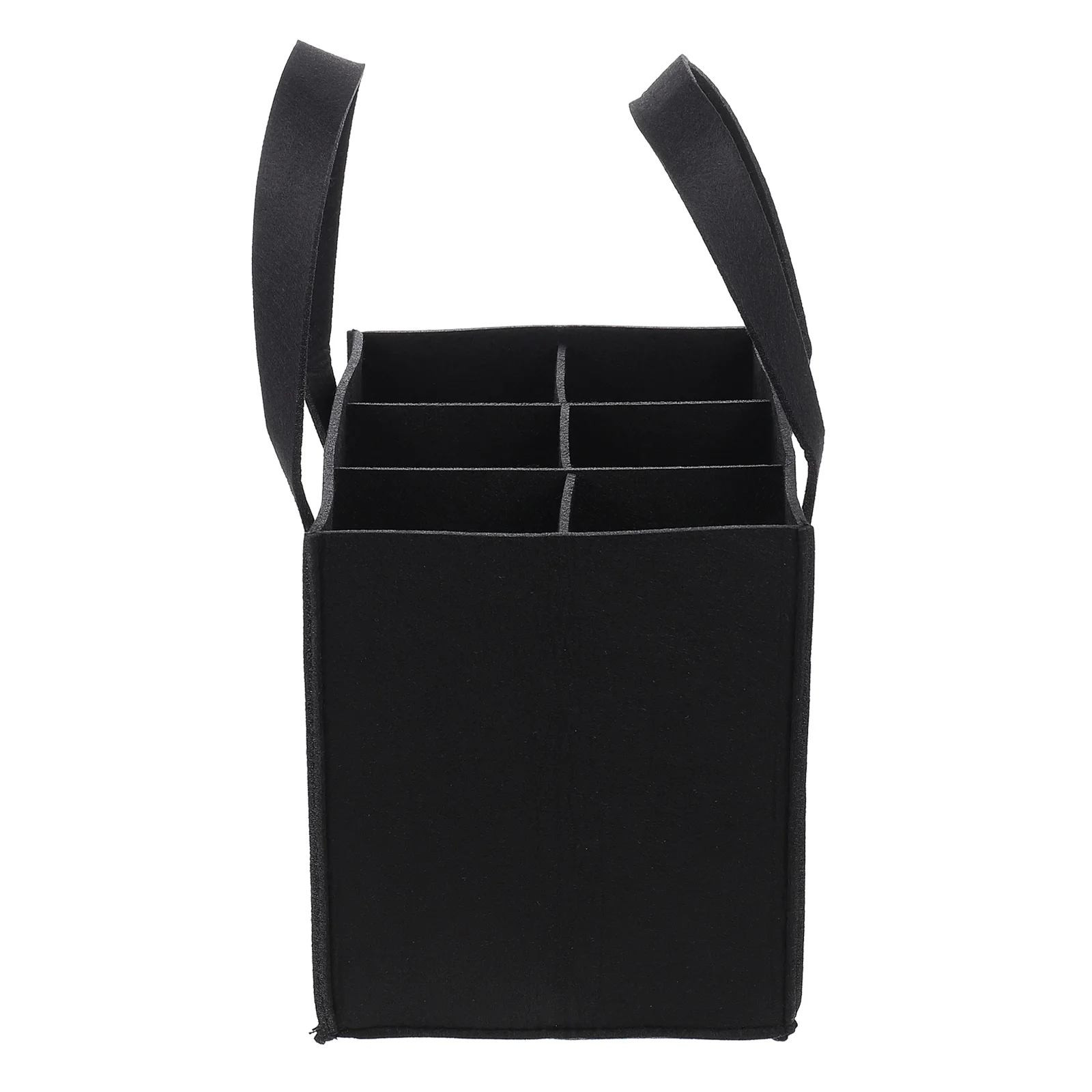 

Bag Carrier Organizer Bags Travel Bottle Carrying Felt Handbag Portable Rack Handle