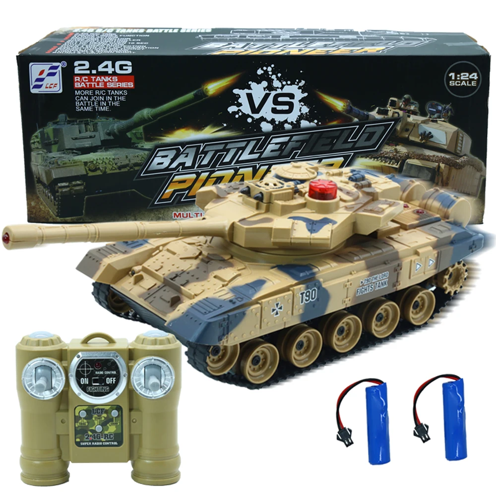 

Радиоуправляемый Танк T90, 1/24 ГГц, Радиоуправление, для мальчиков