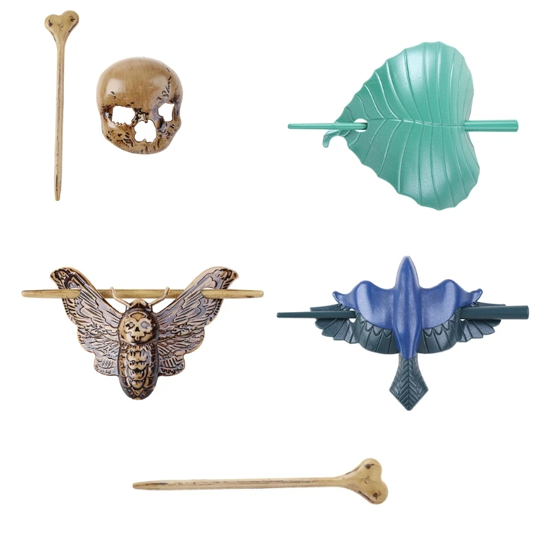 

Заколки для волос в стиле ретро «Хэллоуин»