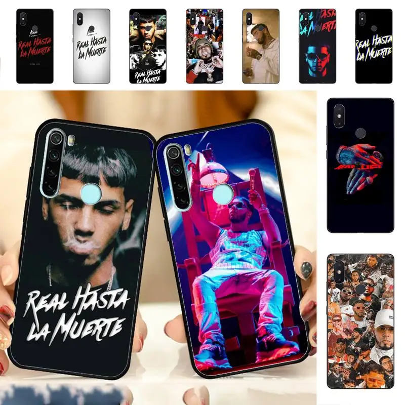 

Anuel AA Rapper Phone Case for Redmi Note 8 7 9 4 6 pro max T X 5A 3 10 lite pro