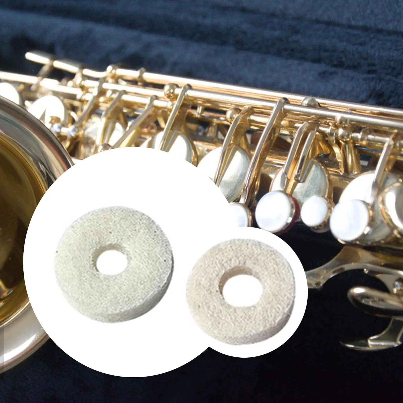 Фетровые гайки 10 шт. аксессуары прочные музыкальные детали сменный инструмент