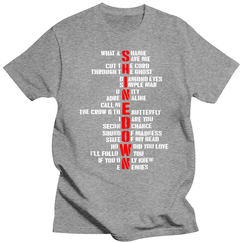 2020 модная мужская футболка Shinedown с надписью Save Me