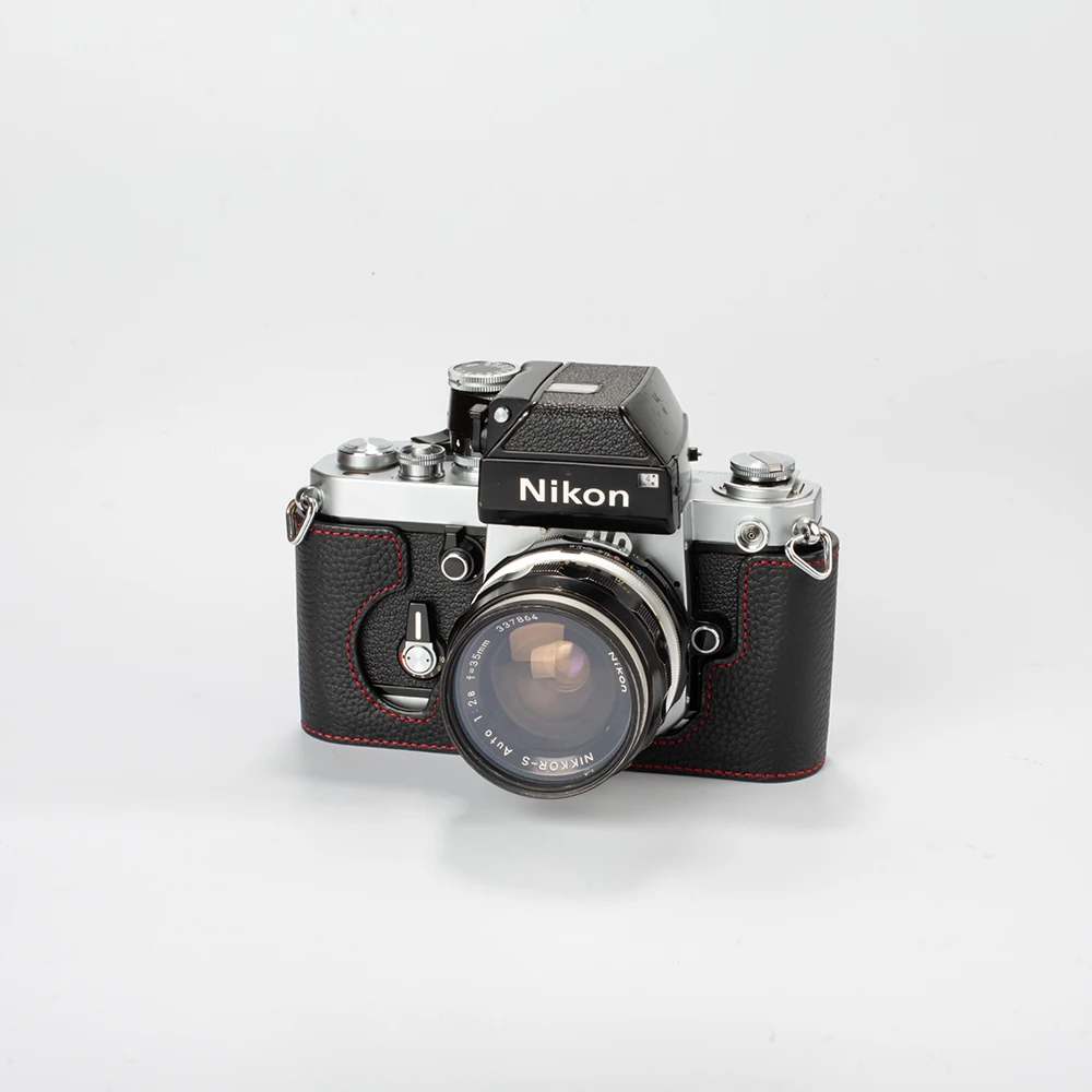 Для Nikon F2 F2S F2A F2AS кожаный чехол для камеры защитный чехол ручной работы из натуральной кожи половина чехла для камеры сумка (art.: 3920cd72795ab) - 3920cd72795ab