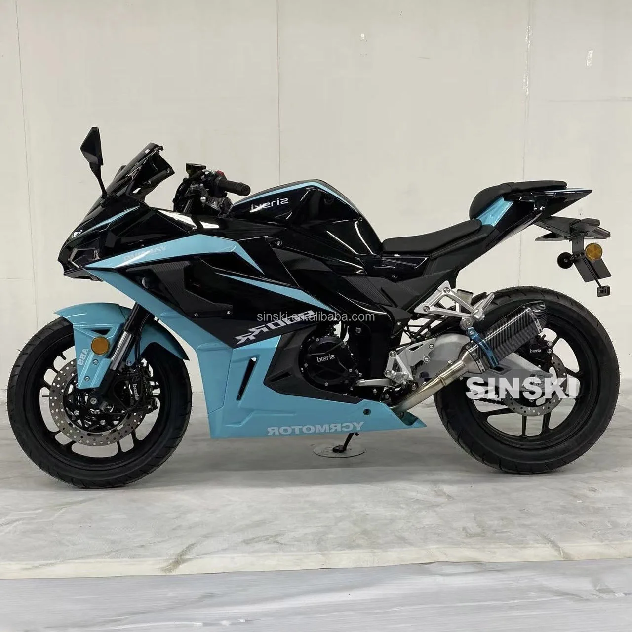 Sistemas de escape para motocicletas a gasolina venta motos en China todoterreno robustas