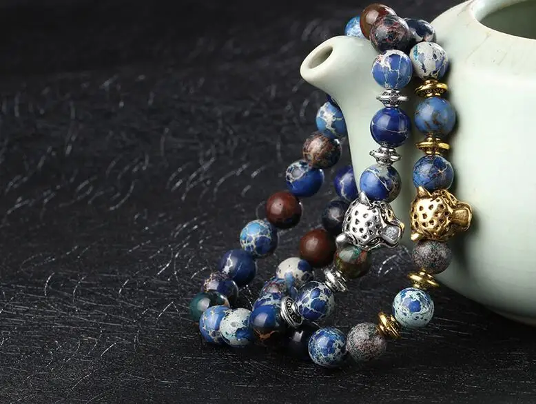 BPPCCR Императорский натуральный камень рука молитвенные бусины счастливая чакра