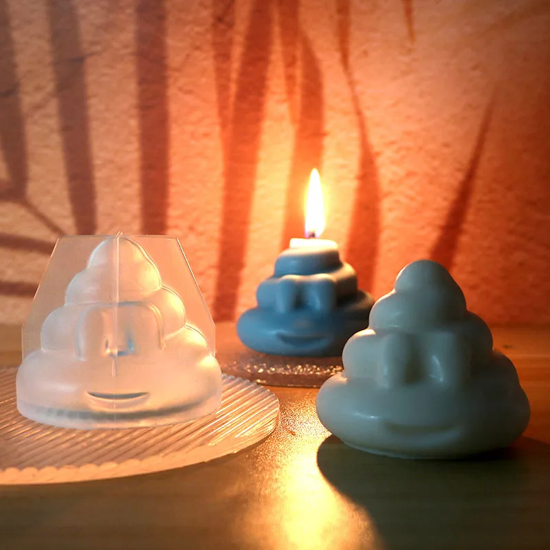 

Poop Silicone Mold Diy Cake Candle Spoof Chocolate Cake Baking Kitchen Tools Resin Glue Moule Resine Epoxy Nouveauté