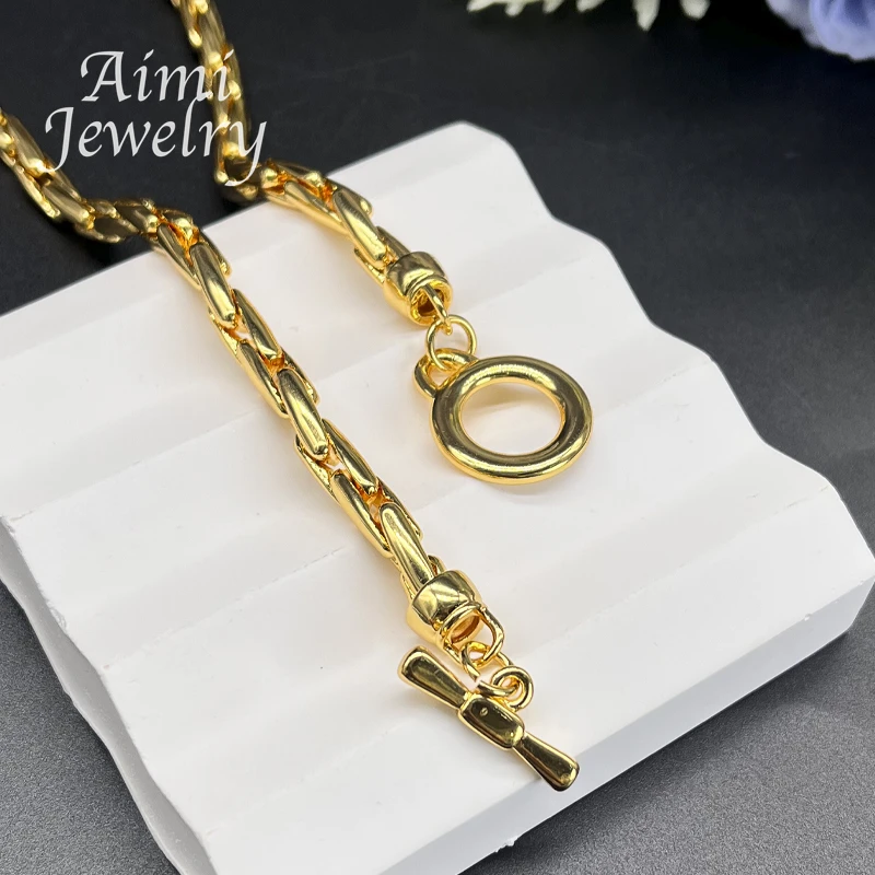 Комплект женских ювелирных изделий из 3 предметов ожерелье и серьги браслета