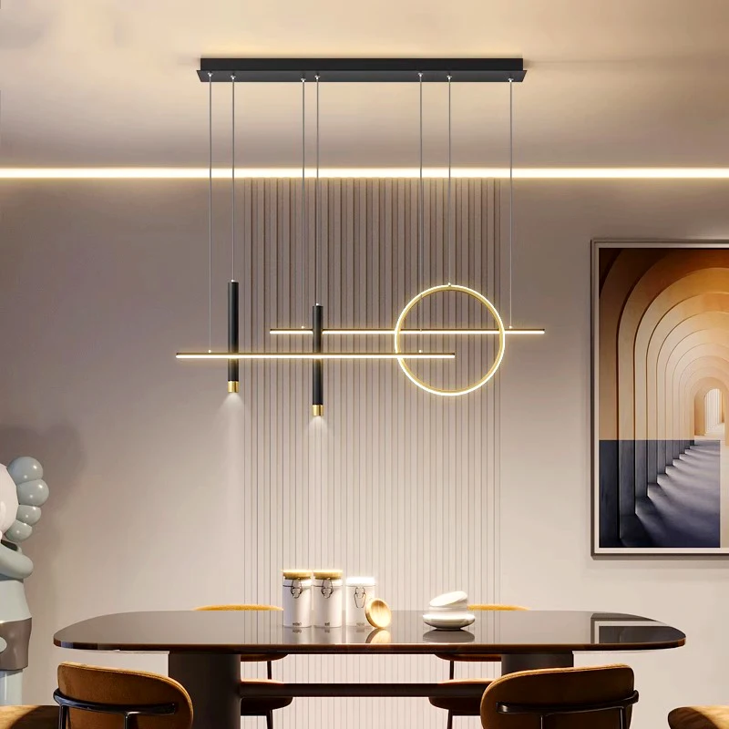 Скандинавский домашний декор подвесная люстра для столовой комнатное освещение