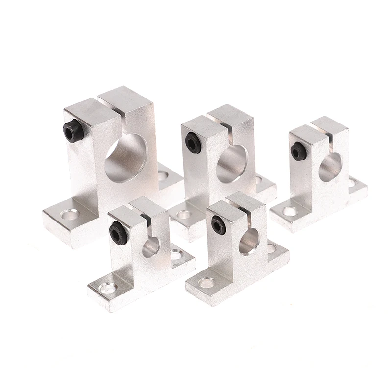 

High Quality Metal Linear Bearing Rail Shaft Support SK8 SK10 SK12 SK16 SK20 For Axis XYZ Table CNC Router 3D Printer Part 1PC