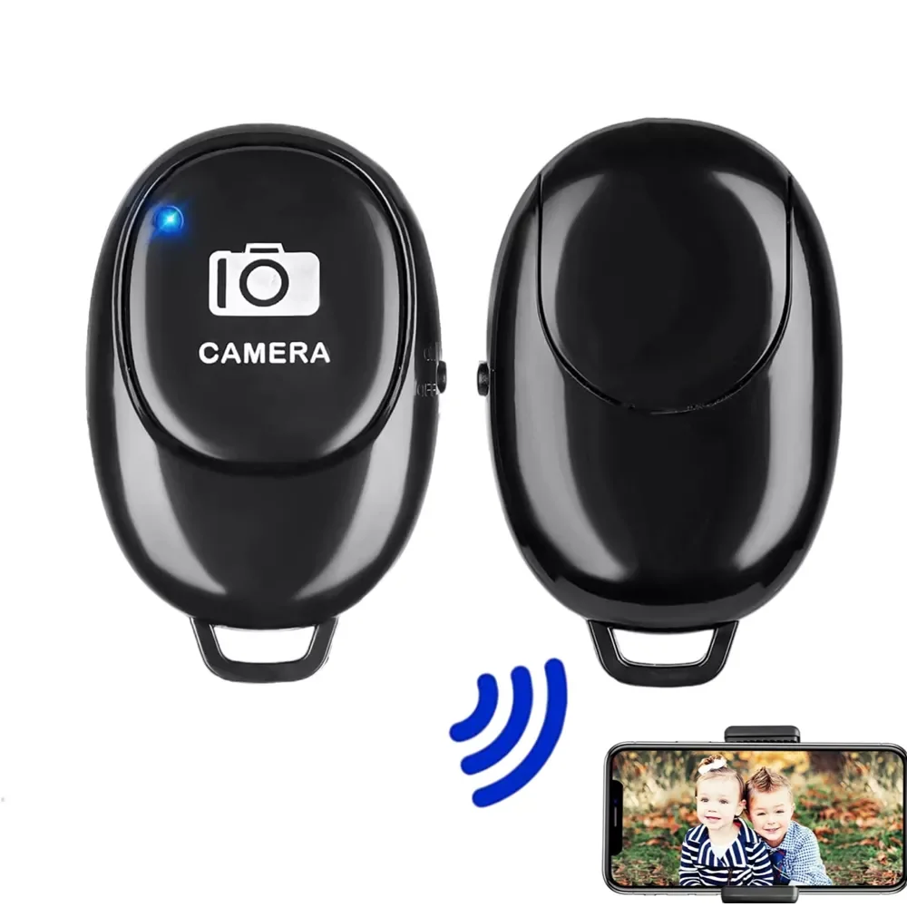 

Mini Bluetooth-compatible Remote Control Button Wireless Controller Self-Timer Camera Stick Shutter Release Phone Selfie