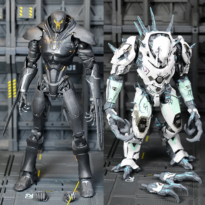 

New Pacific Rim Mecha Figure Model Revenge Dangerous Streamer Longeureka Raid Articular Mobility Trendy Figure Collectible Toys