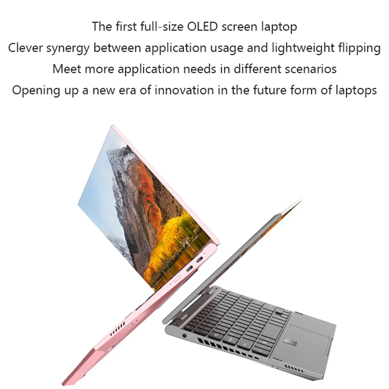 Новый 10 95 дюйма 360° ° Откидной OLED-экран с сенсорным экраном для ноутбука Windows 11 Intel