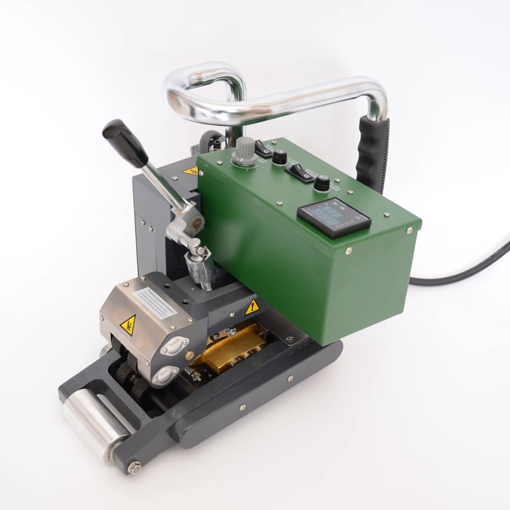

Extruders Welding of Plates and Foils, Geomembrane Welding Machine for Sale Hot Wedge Welder AC Motor 1.0-3.0 Mm 430*270*310 30A