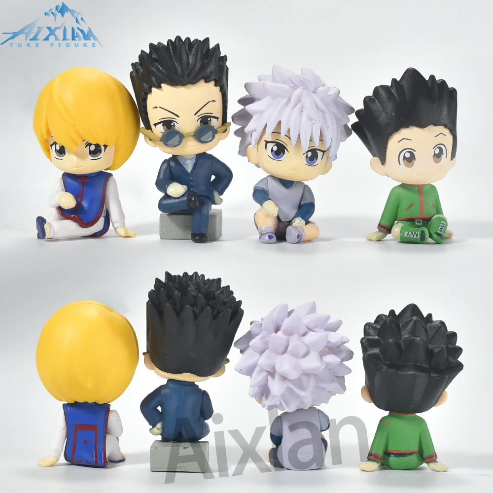 Фигурка Aixlan GON FREECSS 4 шт. в комплекте версия Q HUNTER X ПВХ экшн-фигурка из Амина