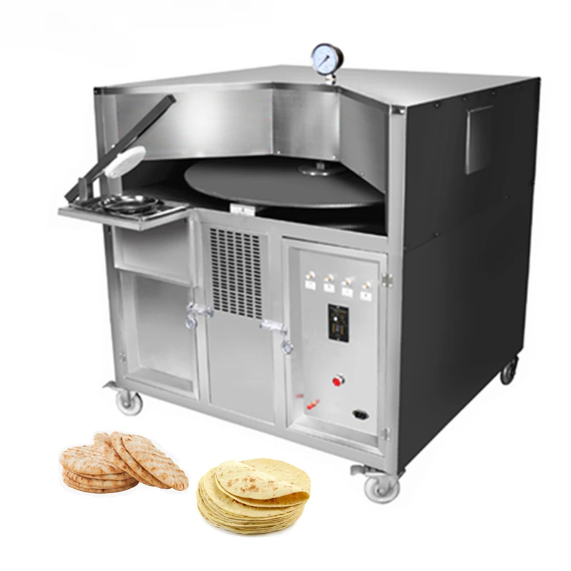 Коммерческая печь для арабского хлеба Pita машина изготовления Roti коммерческая