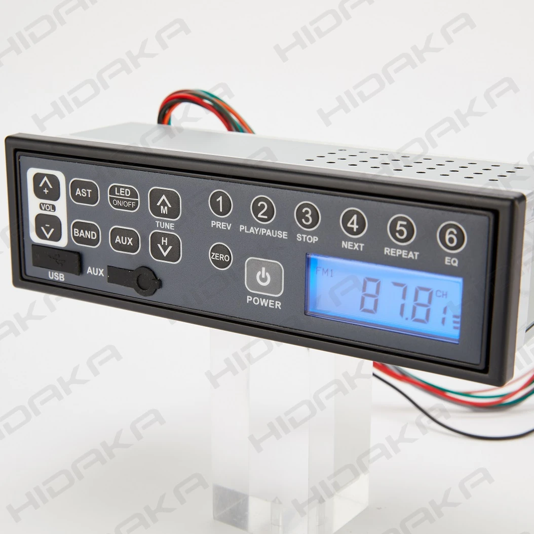 HIDAKA искусственная Автомобильная Тяжелая машина HI-M101 ON/OFF AM FM USB автомобильное