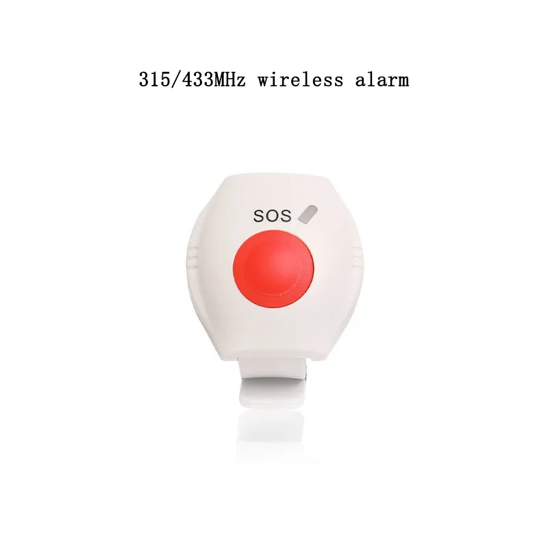 

Elderly Pager Wristwatch Wireless Button SOS Infusion Alarm Household Remote Emergency Alarm Set Portable Low Waterproof