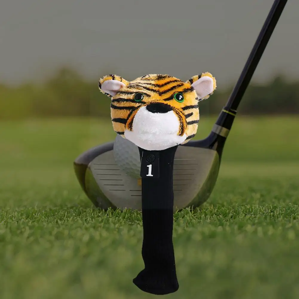 

Animal Golf Club Cover - Wood Driver Cover Cute Portable Cover And Golf Soft Tiger O5e2