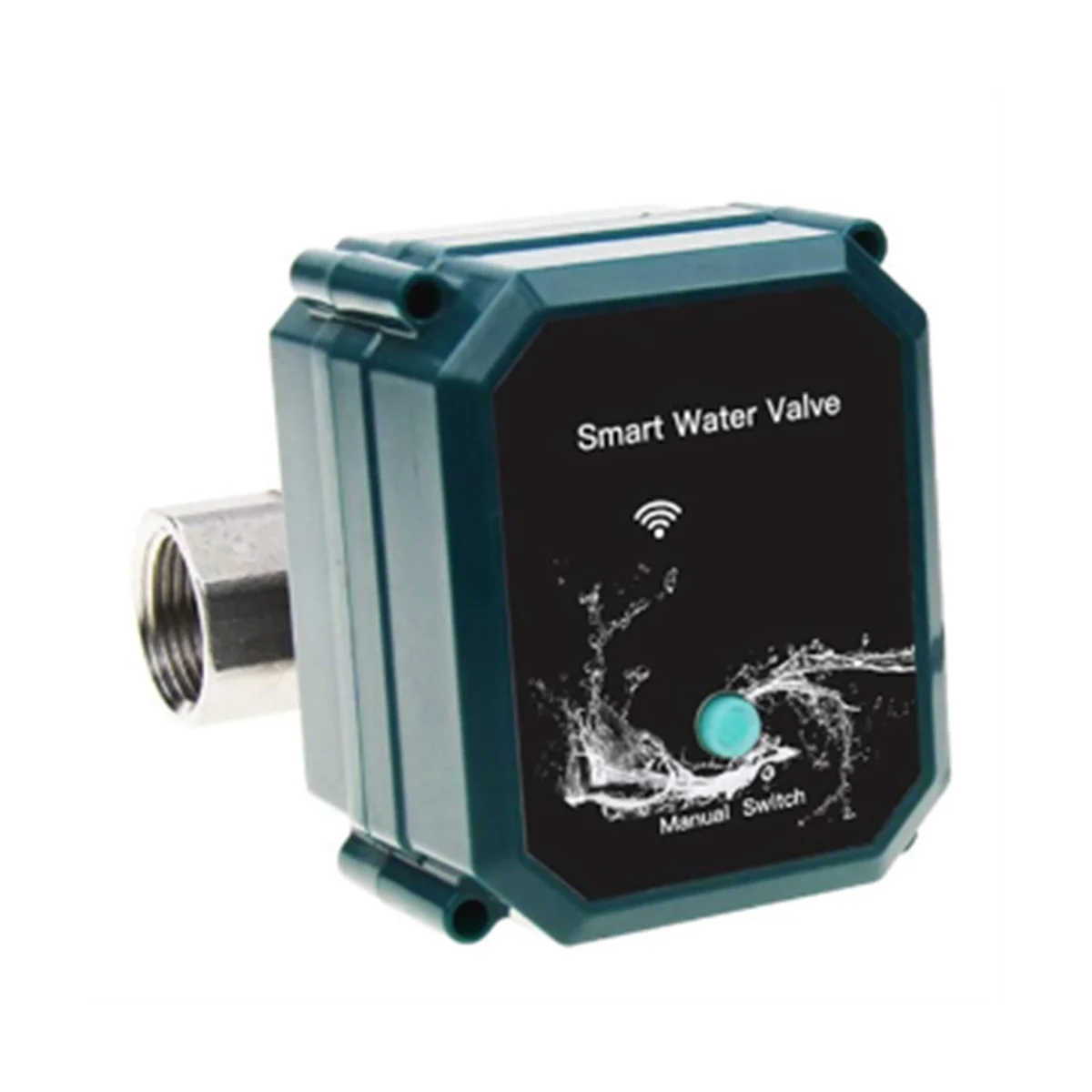 

WIFI Smart Water Timer Water Valve Remote Control Smart Automatic Watering Works with Google Home Tuya(DN15)