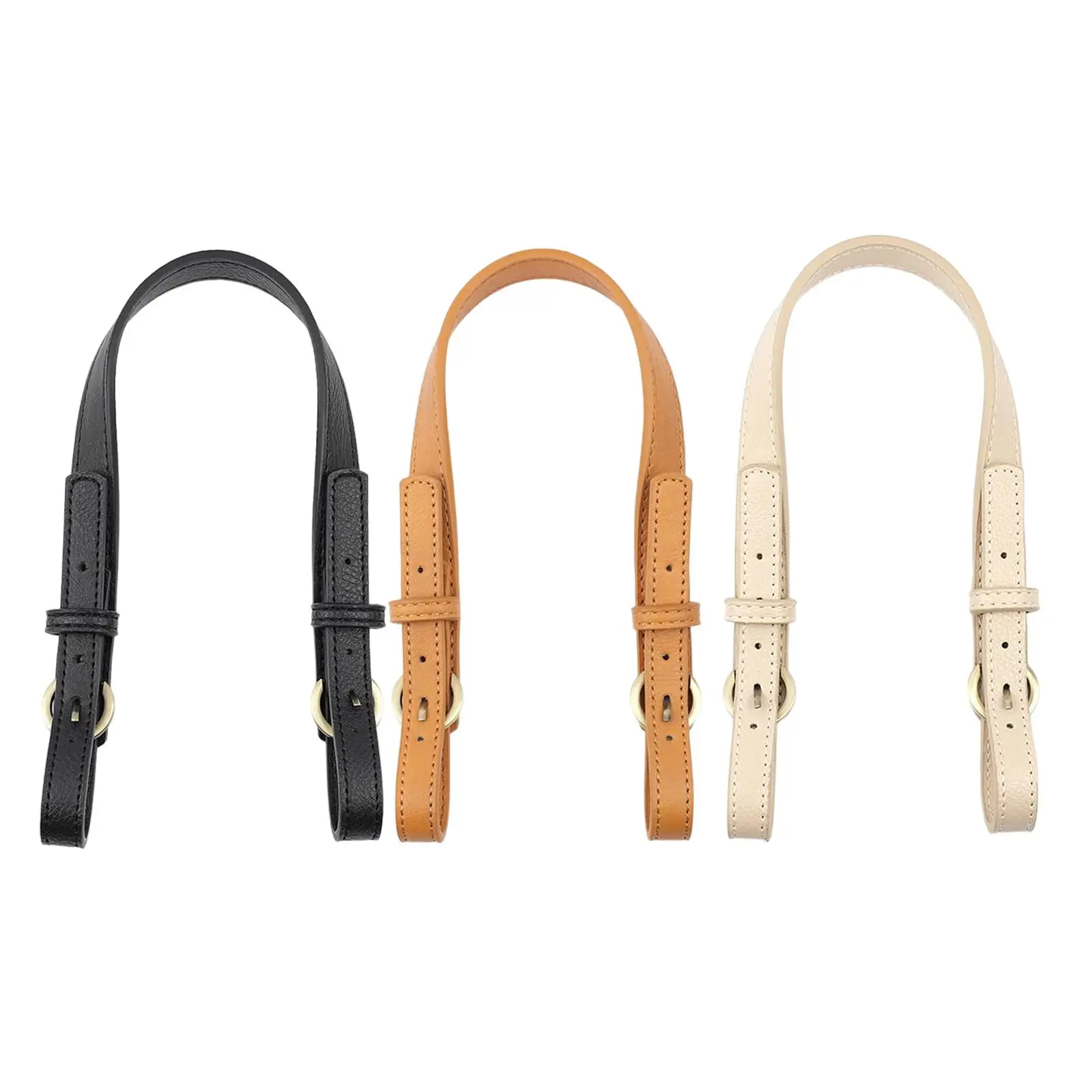 

Leather Purse Handles Replacement PU Leather Purses Straps for Handbag Handles DIY Bag Accessories