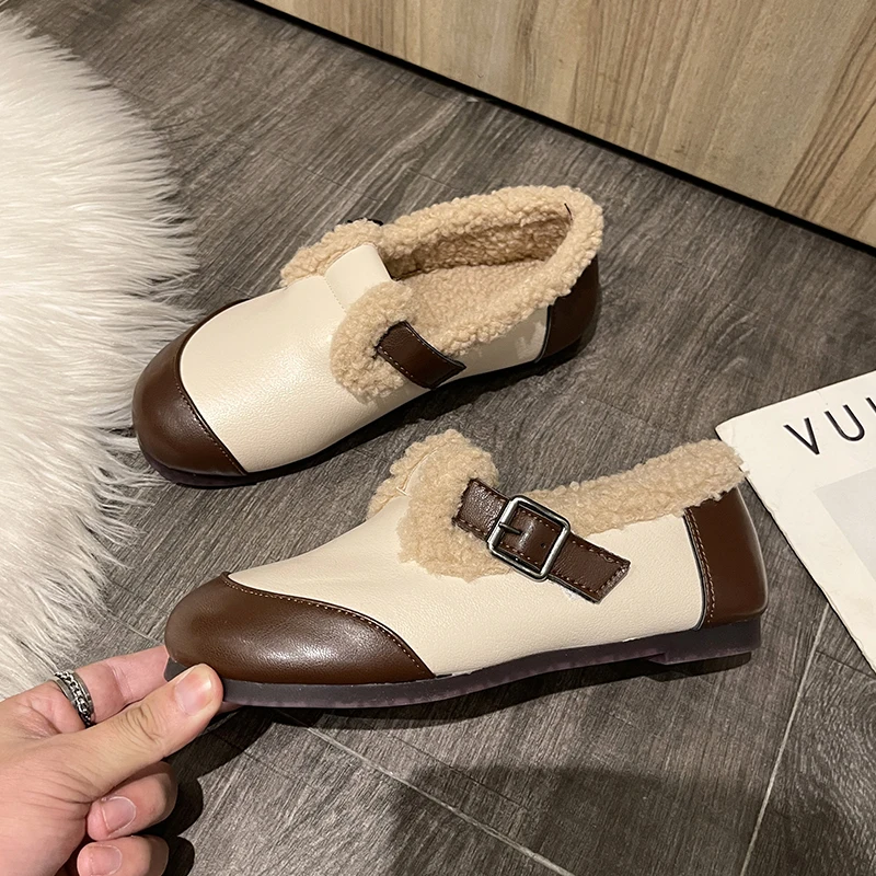 

Кроссовки женские резиновые, модная повседневная обувь в стиле суперзвезд, с большим круглым носком, однотонная базовая обувь для отдыха, ...