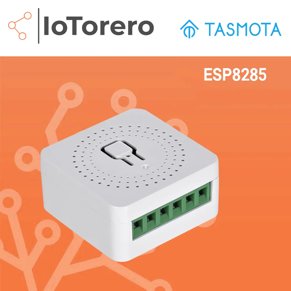 

Мини-реле IoTorero Tasmota MQTT ESP8285 16A работает с домашним помощником